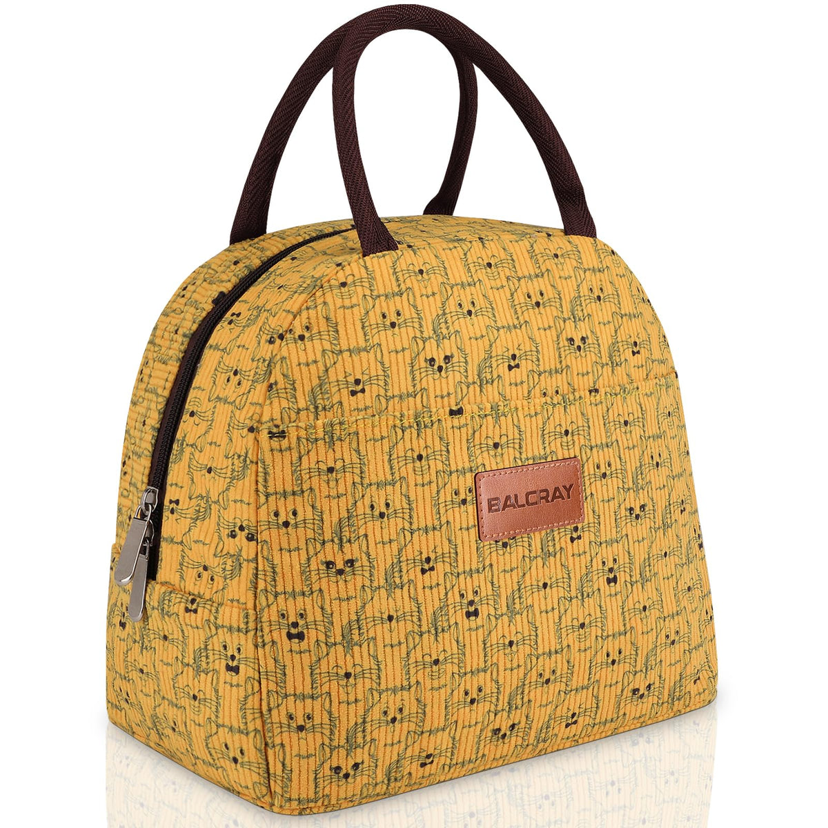 BALORAY Lunch Bag for Women Men Adult Lunch Box (Cherry), M