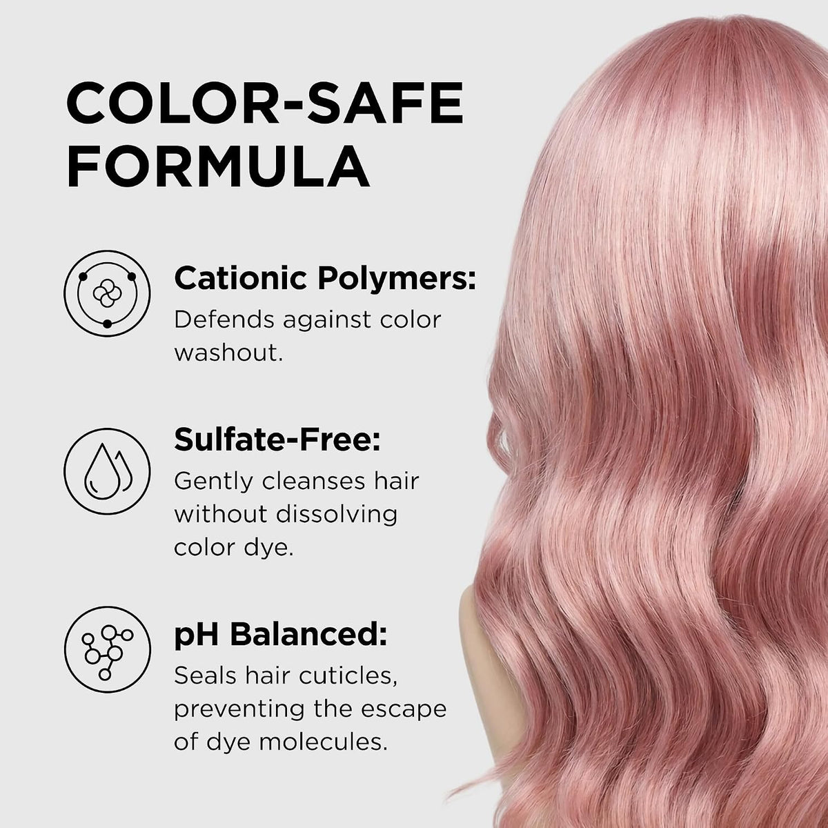 Style Factor WIGOUT Wig Shampoo for Human Hair - pH Balanced Moisturizing & Gentle Cleanse, Protective Care, Detangling, Frizz Free, Soft and Silky Shine Contains Vegan Keratin, 6.8 Fl Oz