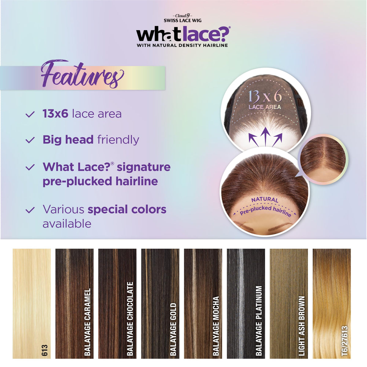 Sensationnel What Lace 13x6 Wig-Glenna, MOCHABROWN