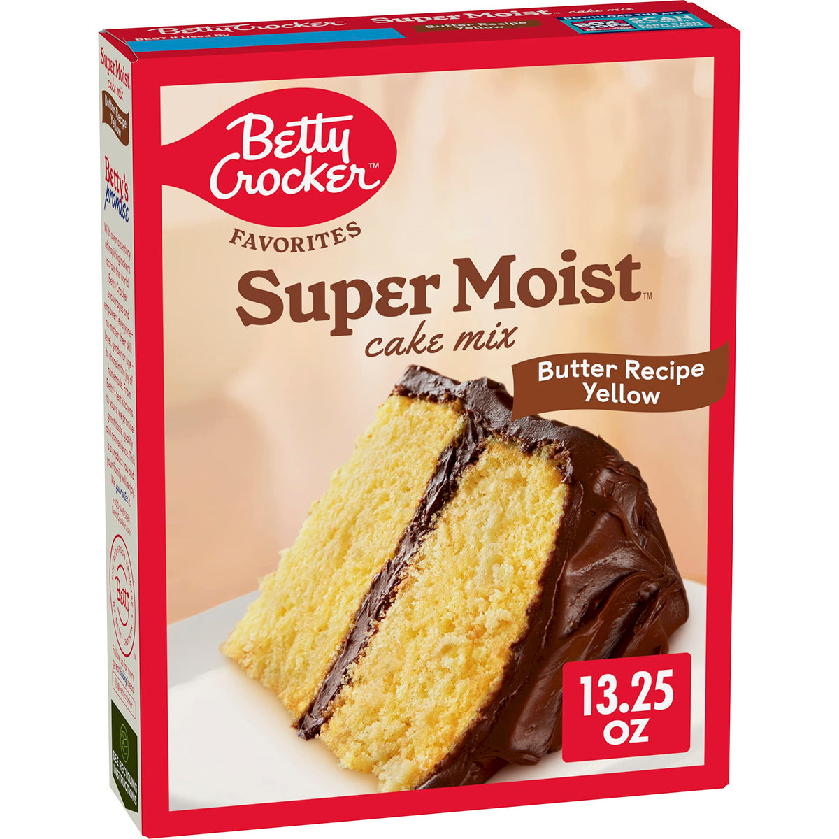Betty Crocker Delights Super Moist Cherry Chip Cake Mix, 13.25 oz.