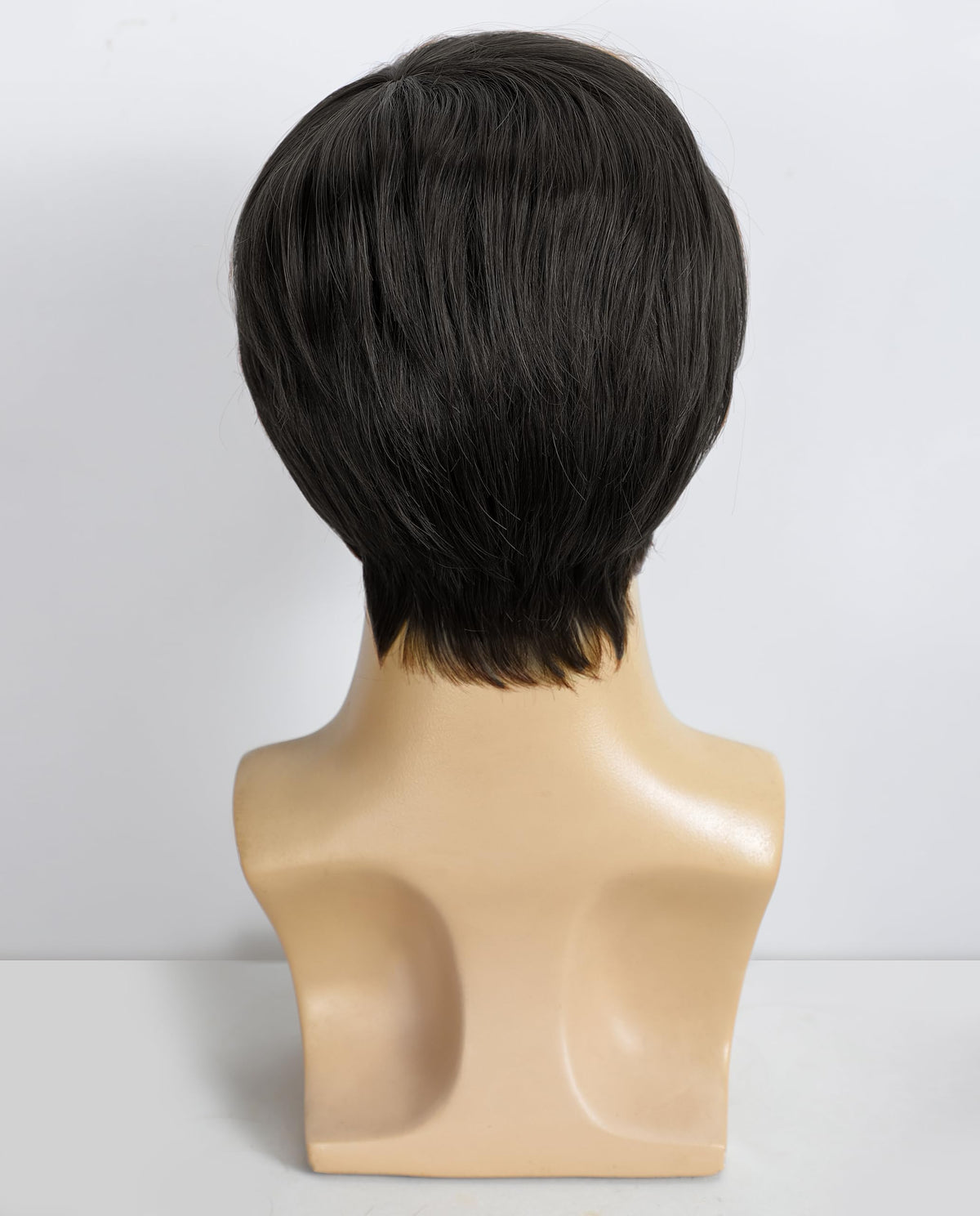YYHR 80s Brown Wigs for Mens Mullet Rocker Costume Long Synthetic Hair Wig
