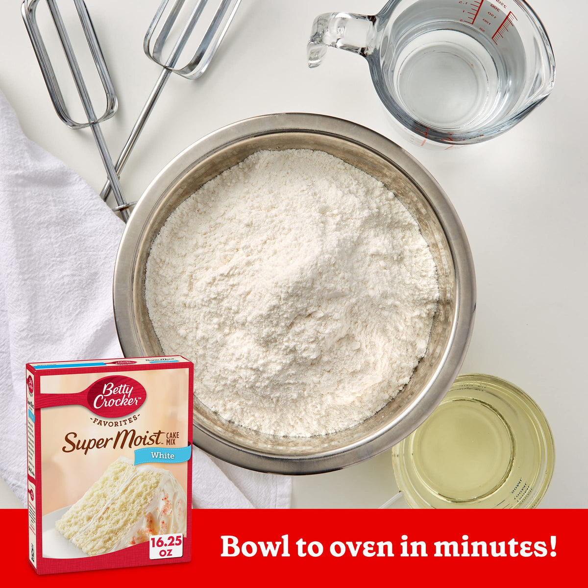 Betty Crocker Delights Super Moist Cherry Chip Cake Mix, 13.25 oz.