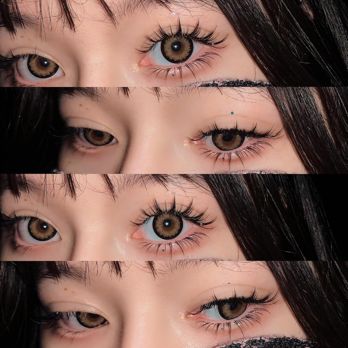 10 Pairs Manga Lashes Anime Cosplay Lashes Spiky Manga Style Lashes Janpanese 16mm Extension Natural Manhua Doll Eye Lashes Halloween/Party Makeup Look by AUGENLI (A3)