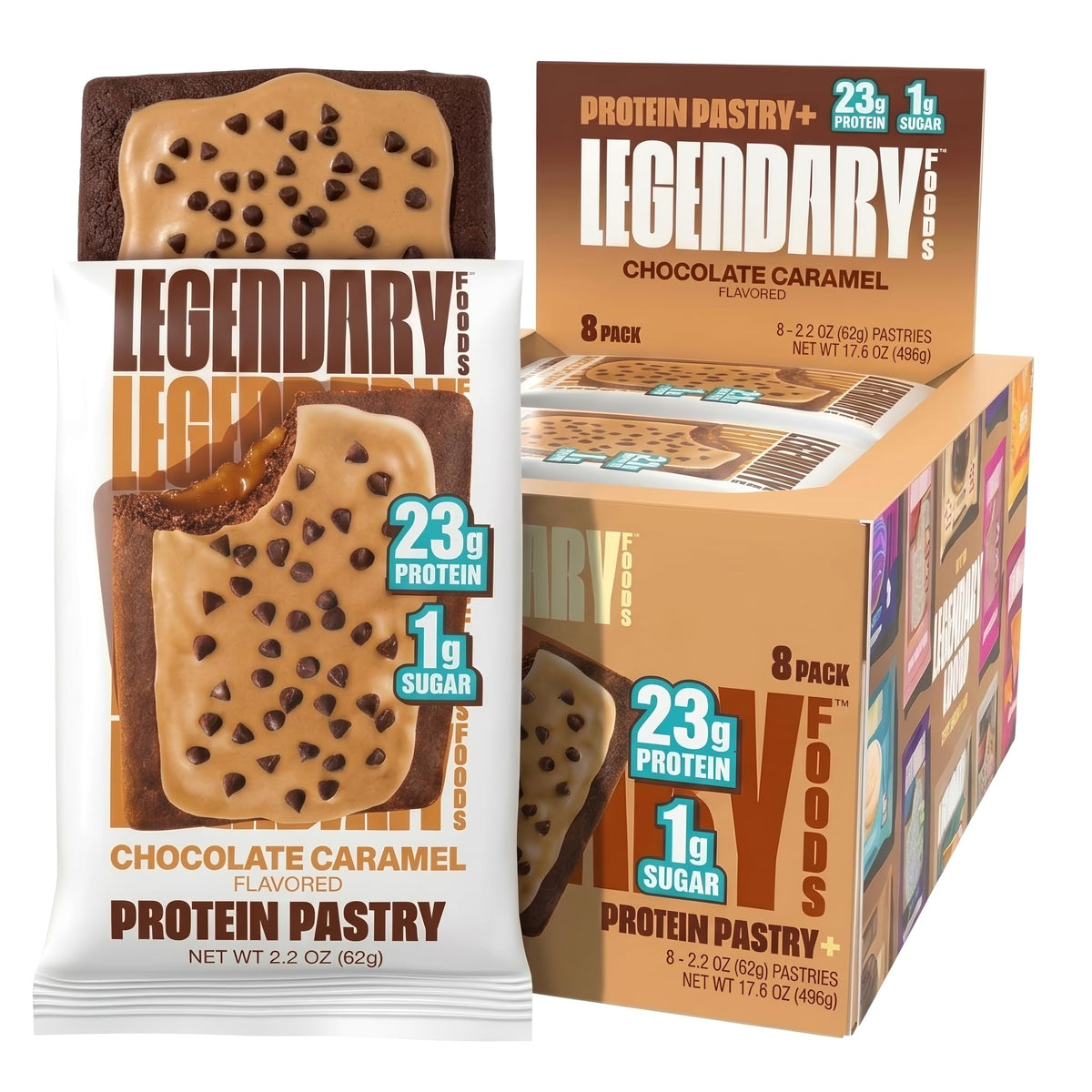 Legendary Foods High Protein Pastry, Cherry, Low Carb/Low Sugar Snack