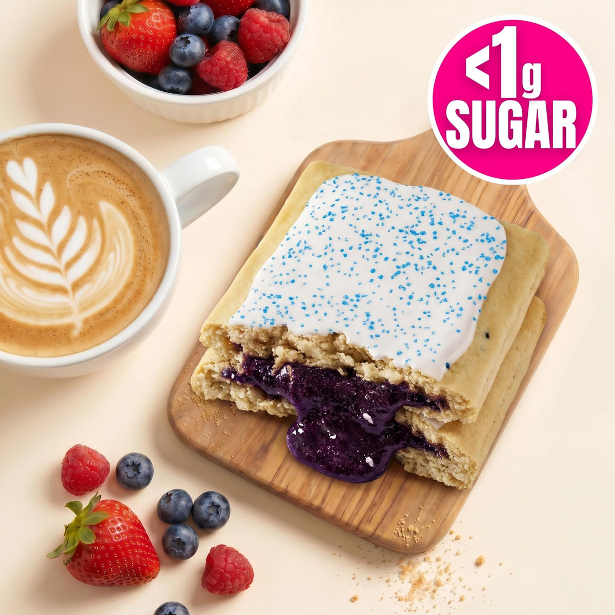 Legendary Foods High Protein Pastry, Cherry, Low Carb/Low Sugar Snack