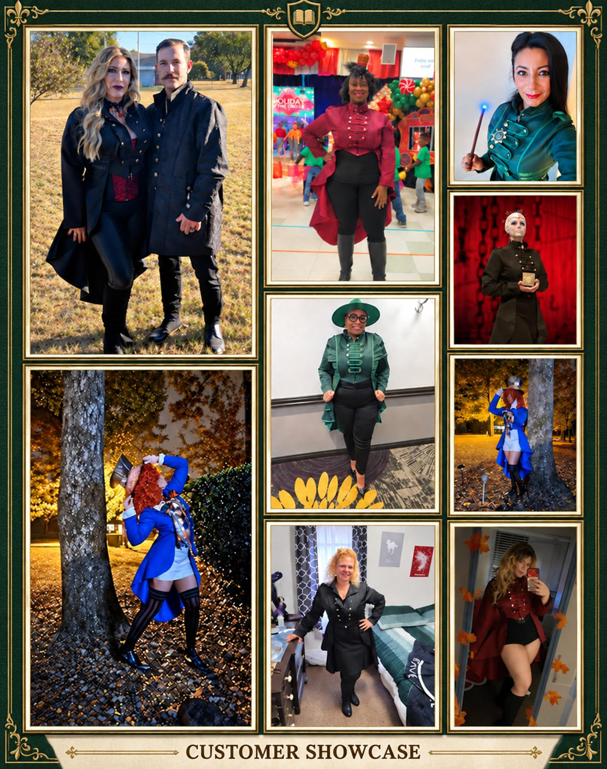 SIAEAMRG Renaissance/Pirate/Vampire/Halloween Costumes Women Jacket Coat