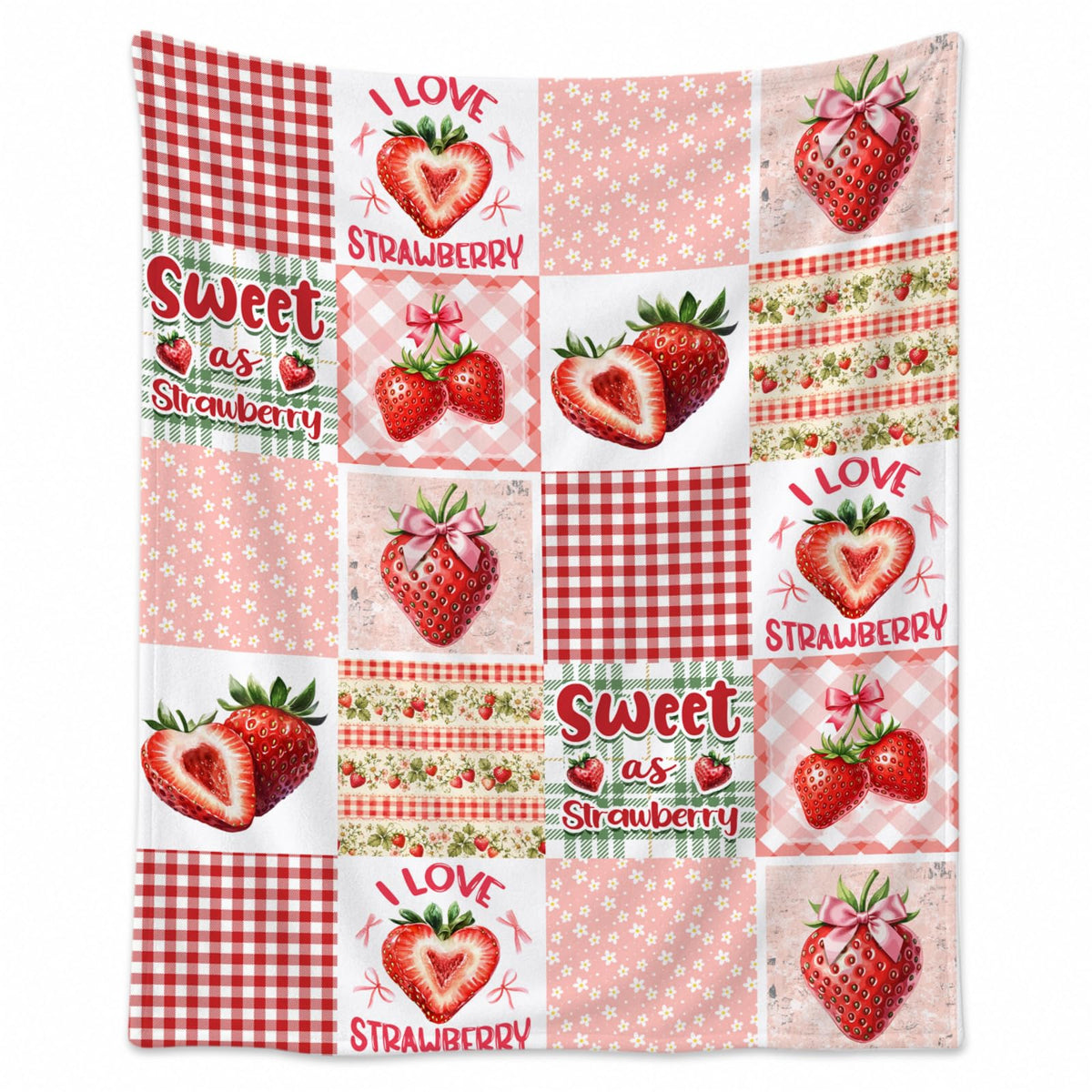 Cherry Blanket, Cherry Gifts for Women, Fruit Throw Blanket
