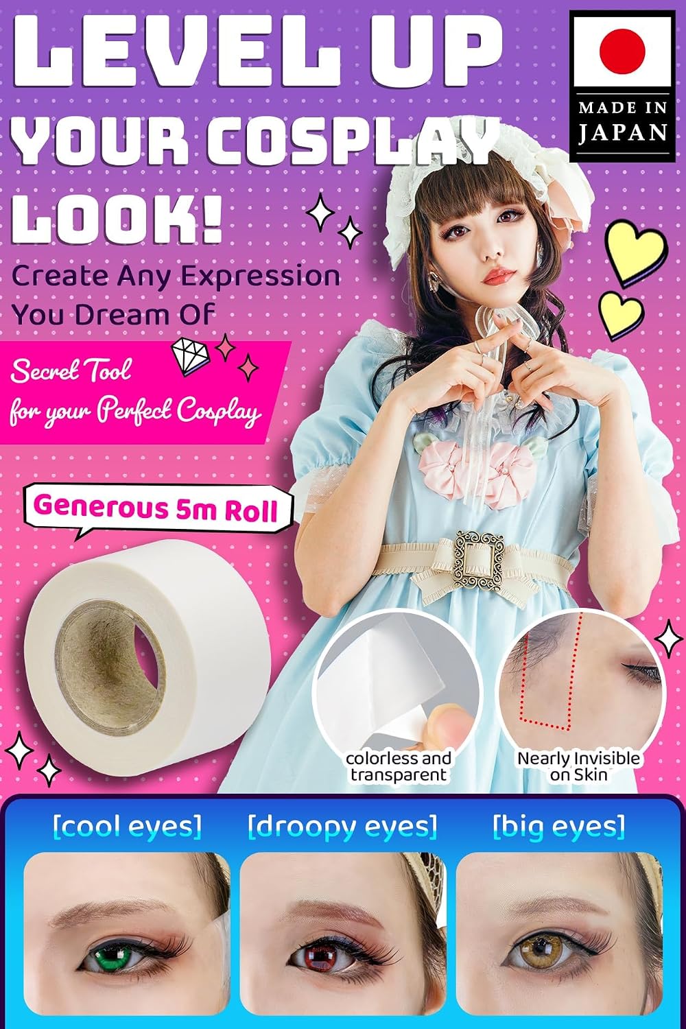 ＶＥＣＴｉｌｌ Cosplay Face Lift up Tape medical-grade face lifting tape invisible