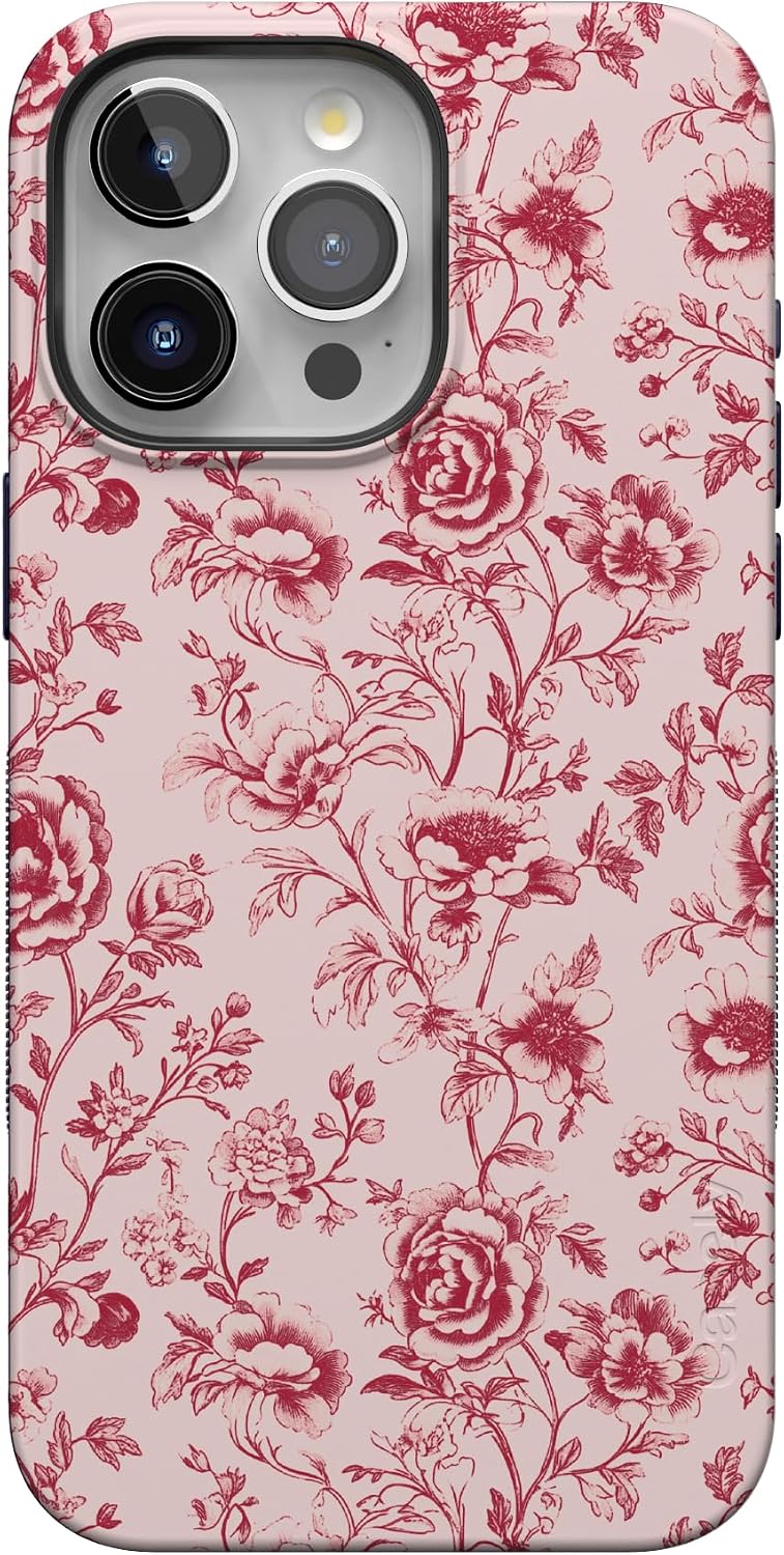 Casely iPhone 17 Air Case | Very Cherry | Painted Cherries | Bold Protective Design | MagSafe Compatible Design