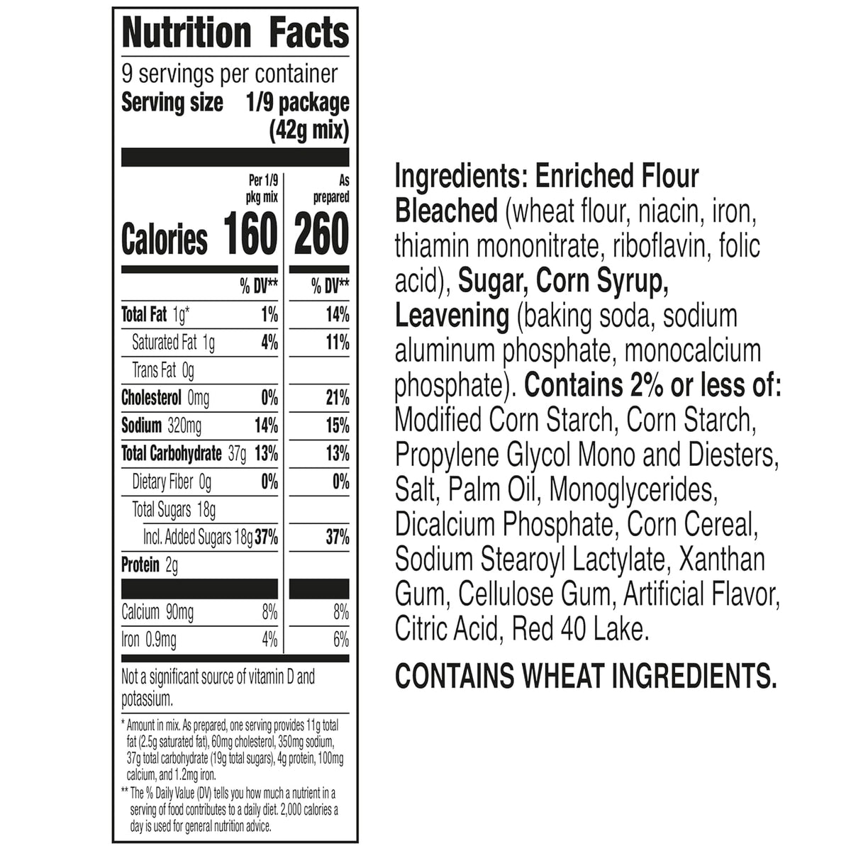 Betty Crocker Delights Super Moist Cherry Chip Cake Mix, 13.25 oz.
