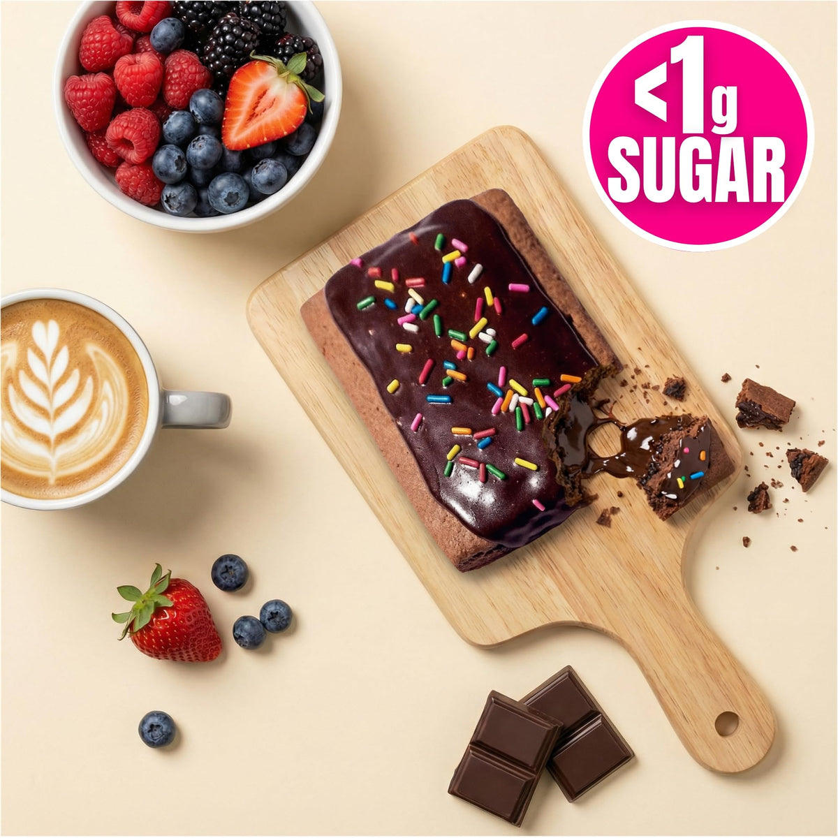 Legendary Foods High Protein Pastry, Cherry, Low Carb/Low Sugar Snack