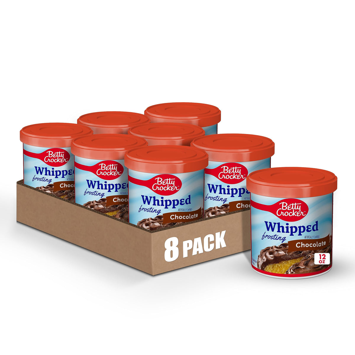 Betty Crocker Gluten Free Rich and Creamy Cherry Frosting, 16 oz, 8 Pack