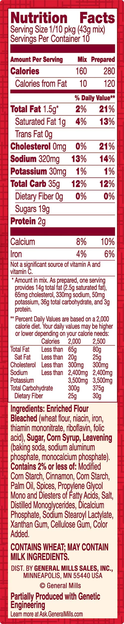 Betty Crocker Delights Super Moist Cherry Chip Cake Mix, 13.25 oz.