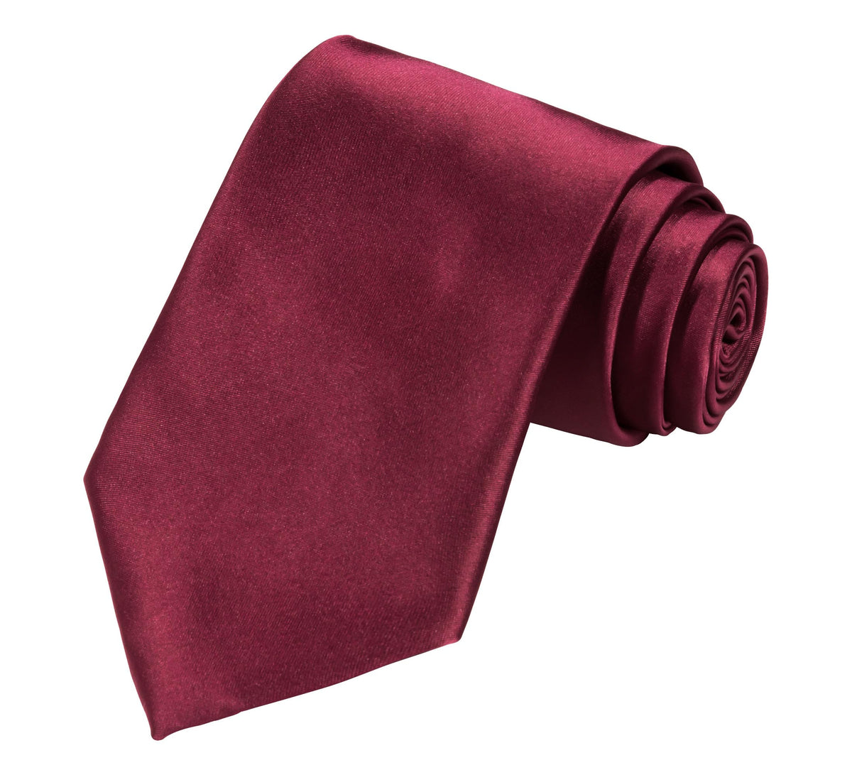 TIE G Solid Satin Woven dyed Color Formal Black Necktie and Pocket Square Sets in Gift Box
