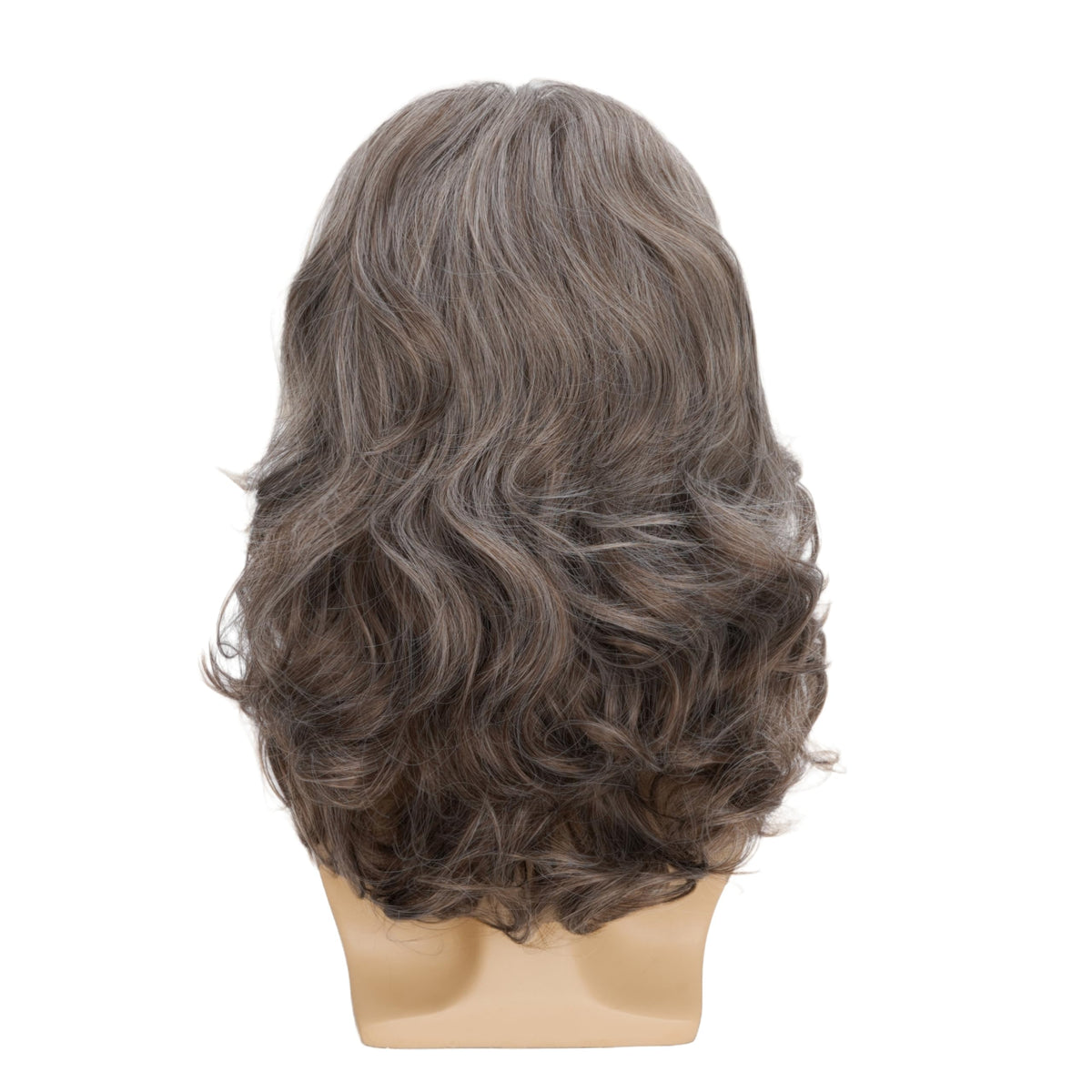 Mens Black Wig Long Curly Natural Hair Wig Layered Wavy for Daily Party Costume Cospaly Halloween