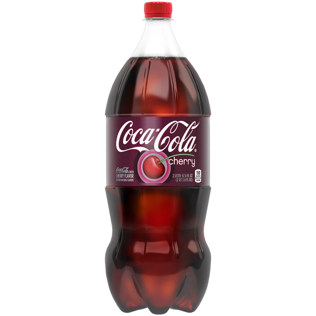 Coca-Cola Cherry Soda Soft Drink, 16.9 fl oz, 6 Pack