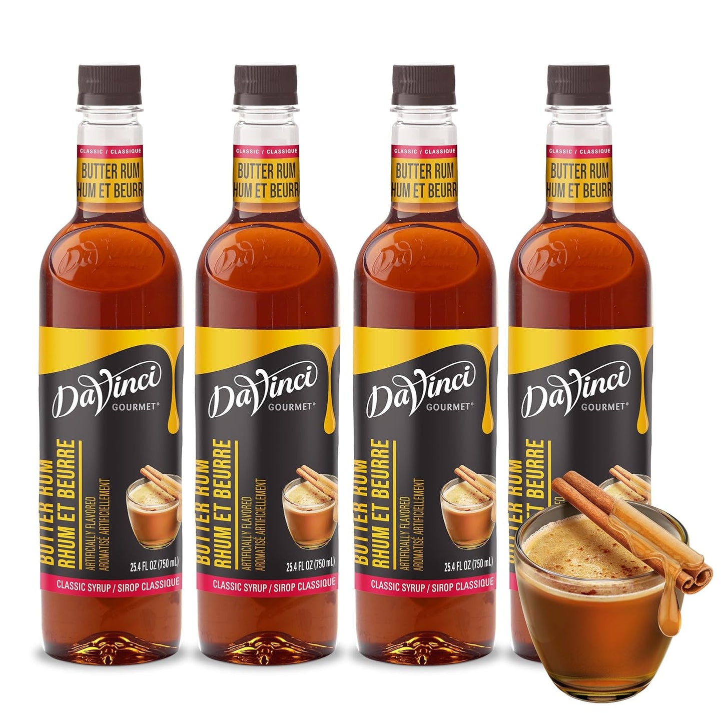 DaVinci Gourmet Lavender Syrup, Natural, 25.4 Fluid Ounces (Pack of 1)
