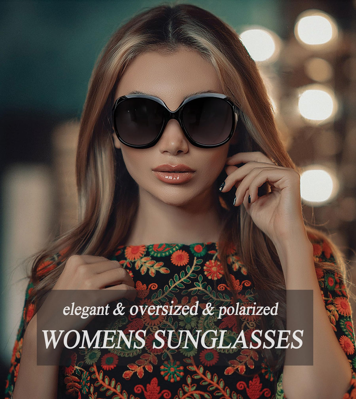 Joopin Oversized Sunglasses Womens Trendy Polarized Large Driving Sun Glasses Ladies UV Protective Big Sunnies Shades