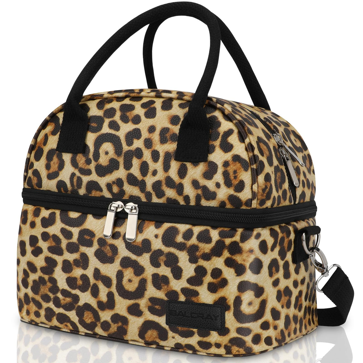BALORAY Lunch Bag for Women Men Adult Lunch Box (Cherry), M