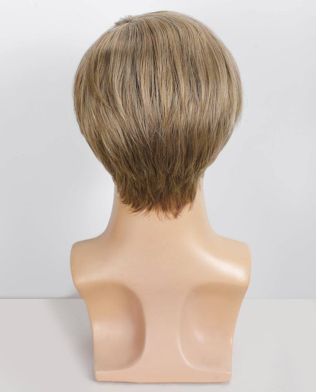 YYHR 80s Brown Wigs for Mens Mullet Rocker Costume Long Synthetic Hair Wig