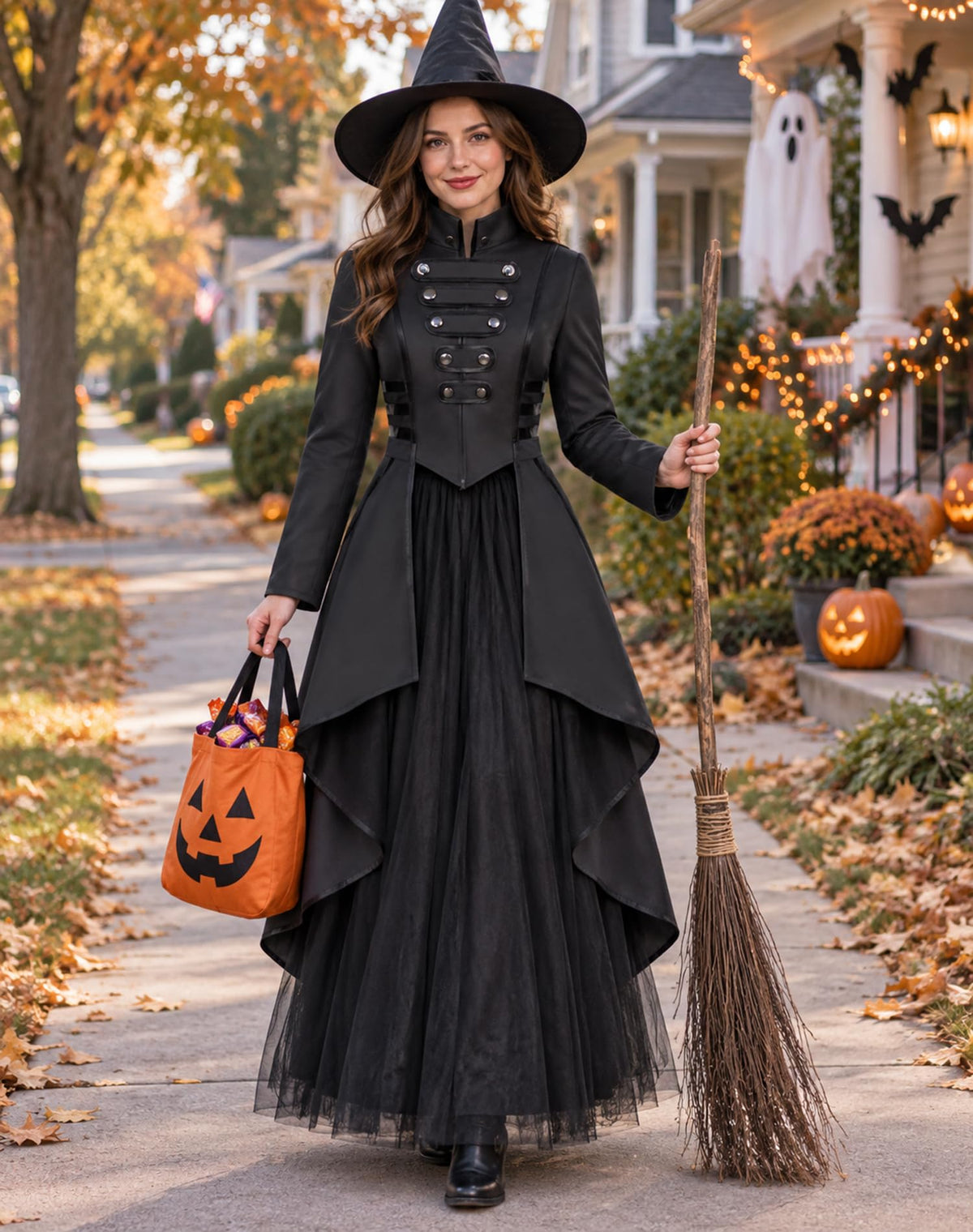 SIAEAMRG Renaissance/Pirate/Vampire/Halloween Costumes Women Jacket Coat