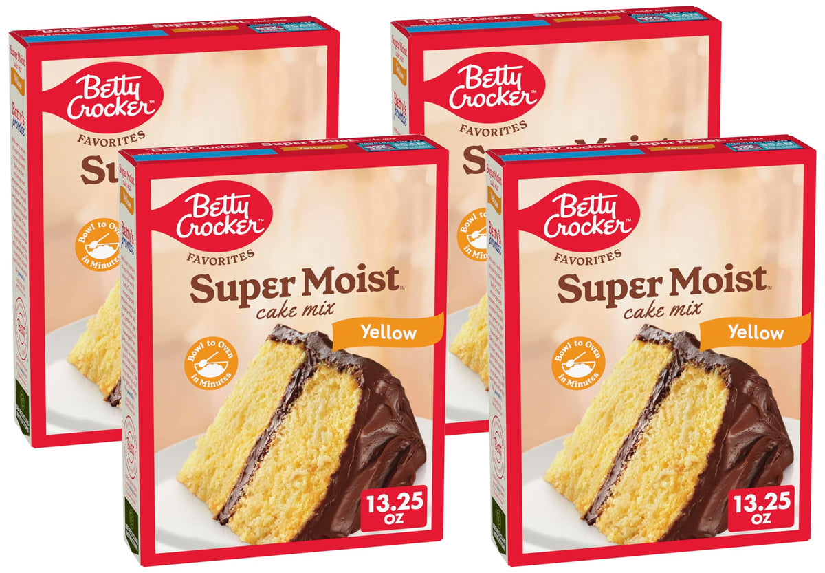 Betty Crocker Delights Super Moist Cherry Chip Cake Mix, 13.25 oz.