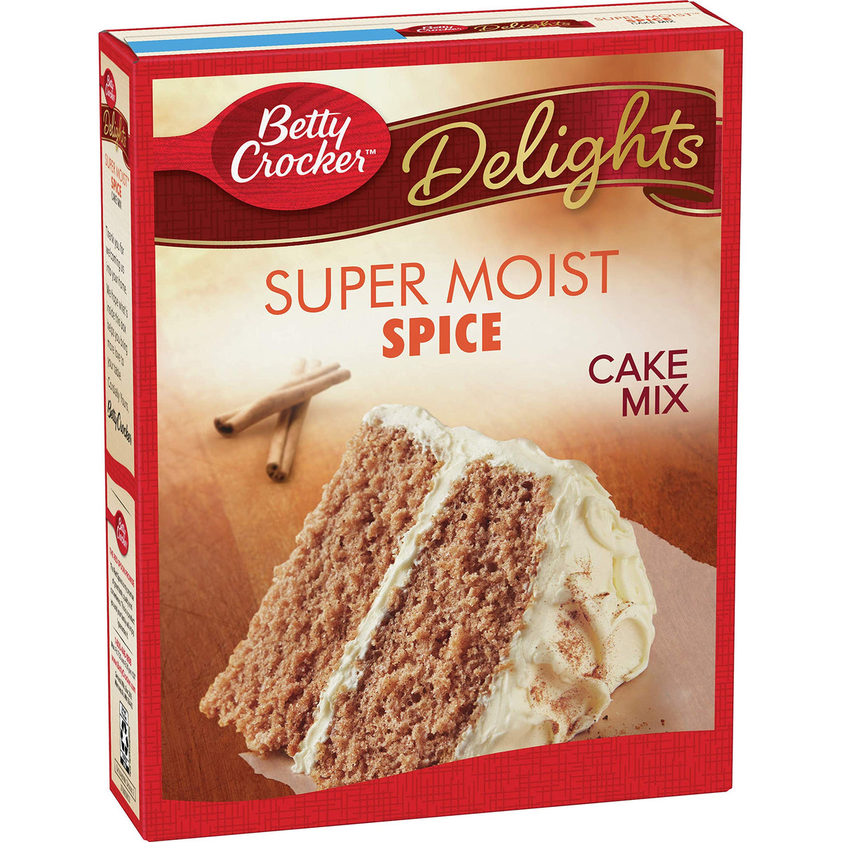 Betty Crocker Delights Super Moist Cherry Chip Cake Mix, 13.25 oz.