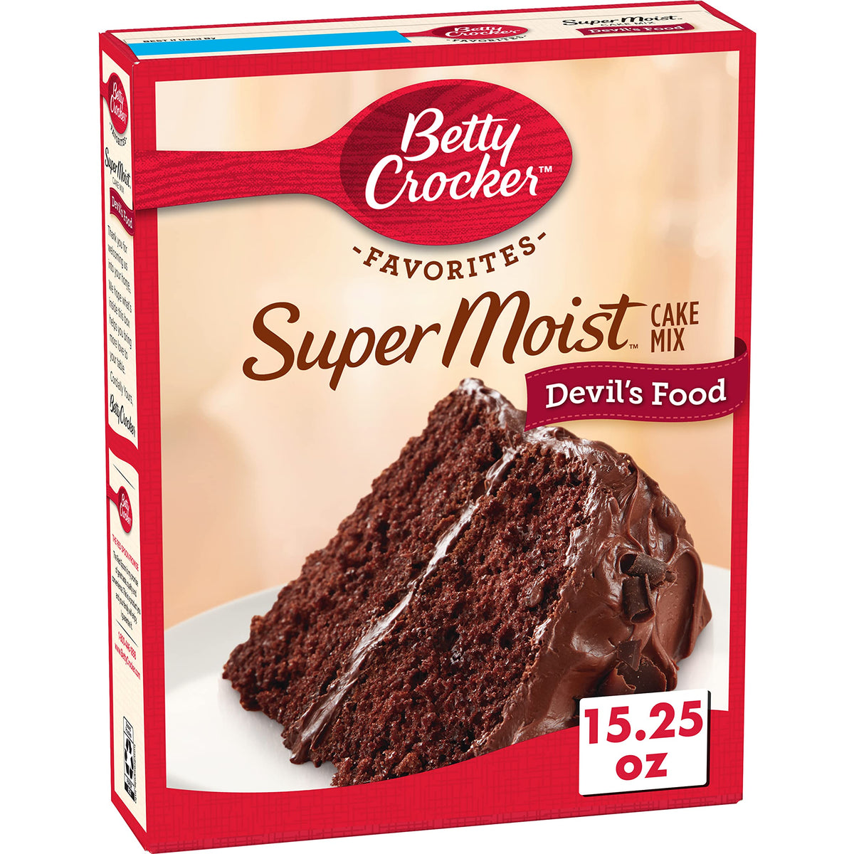 Betty Crocker Delights Super Moist Cherry Chip Cake Mix, 13.25 oz.