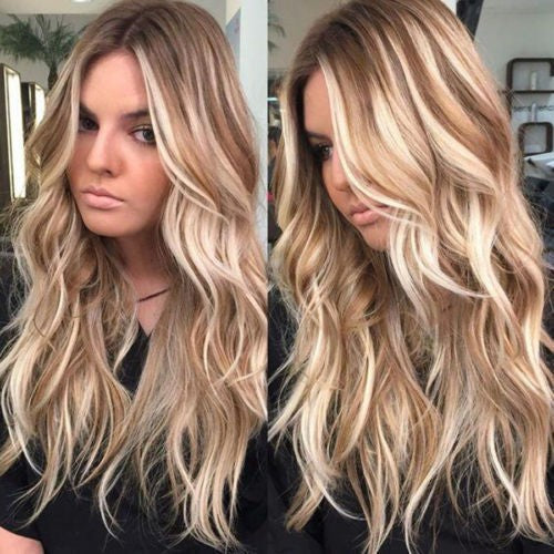New Toupee Sexy Women's Sheitel Curly Natural Dark Brown Straight Human Hair Wig