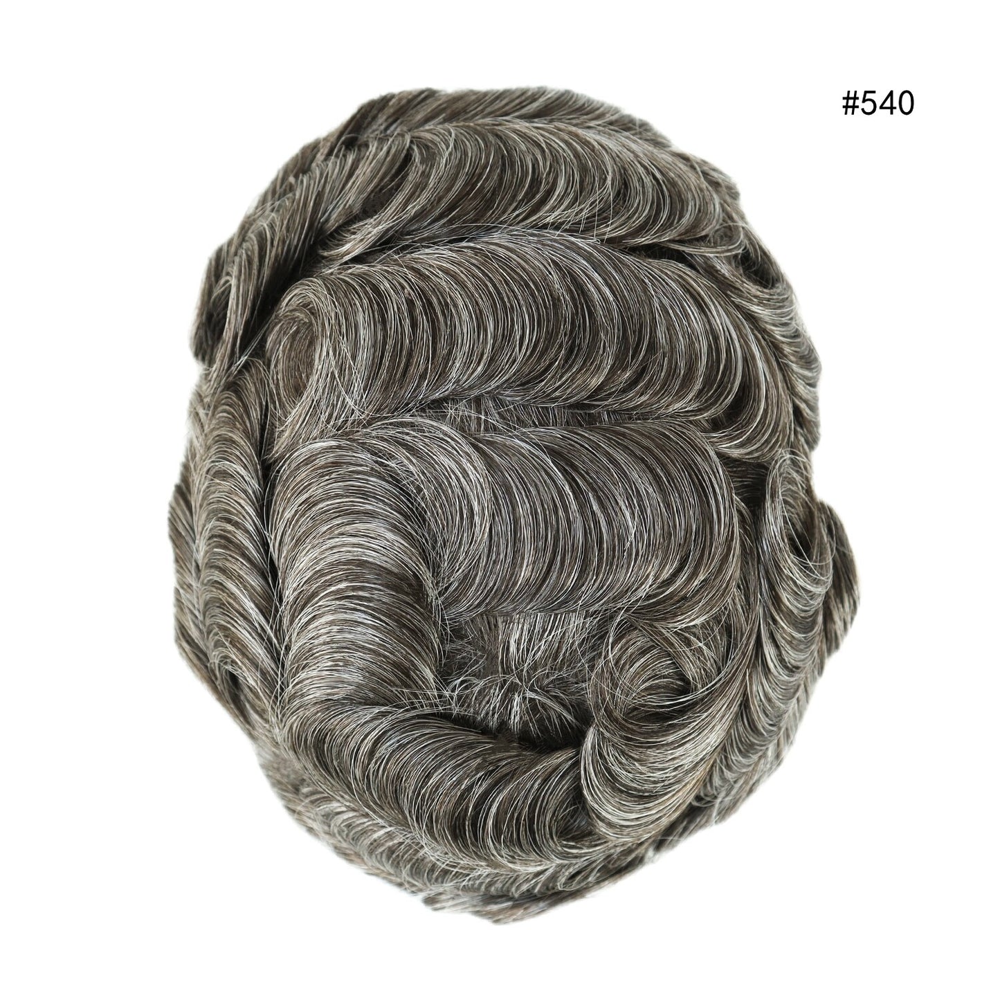 Mens Thin Skin Toupee Hair Replacement System Hairpiece BIO Human Hair Wigs