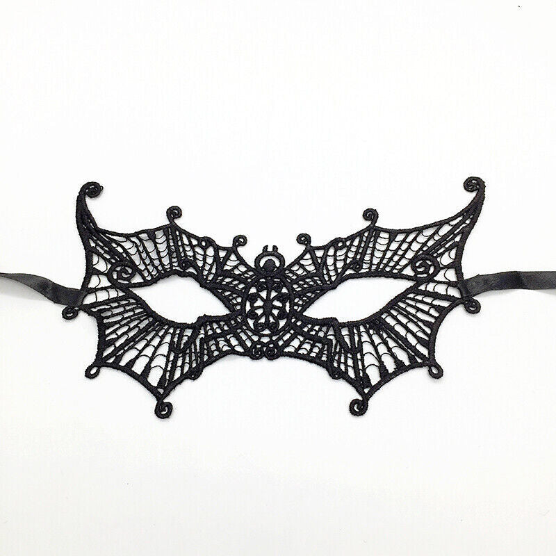 Sexy Women Black Lace Eye Face Mask Masquerade Party Ball Prom Halloween Costume