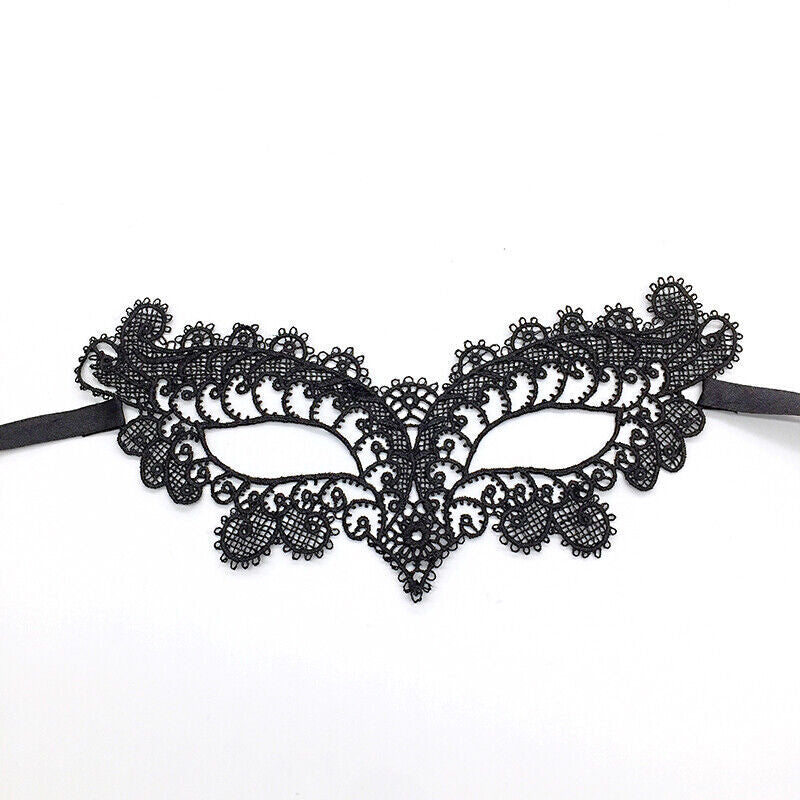 Sexy Women Black Lace Eye Face Mask Masquerade Party Ball Prom Halloween Costume