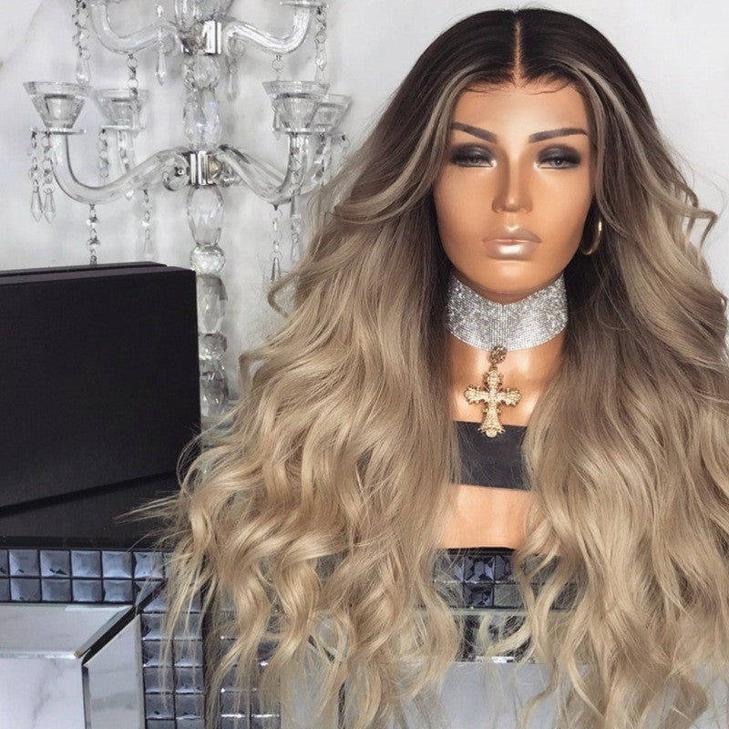 New Toupee Sexy Women's Sheitel Curly Natural Dark Brown Straight Human Hair Wig