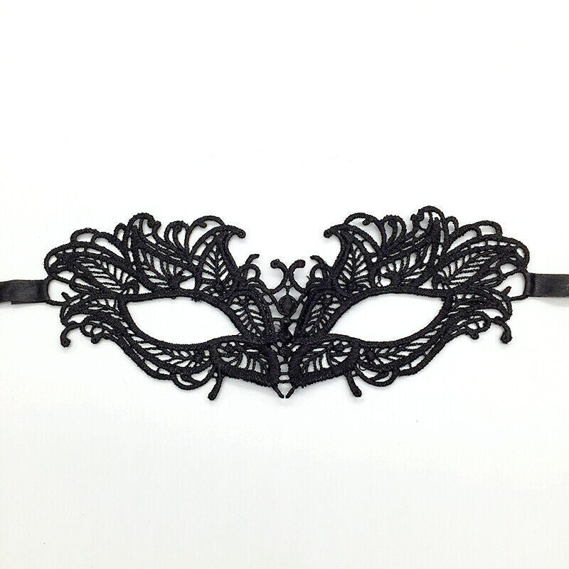 Sexy Women Black Lace Eye Face Mask Masquerade Party Ball Prom Halloween Costume