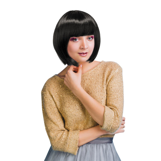 Dress Up America Bob Wig - Short Cosplay Wig with Bangs - Costume Wigs for Adult